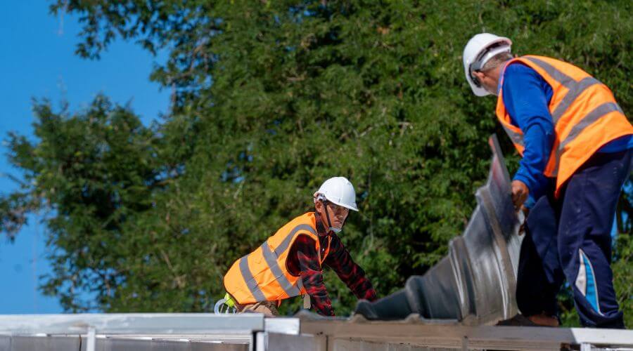 Professional metal roof installation in Onego, WV